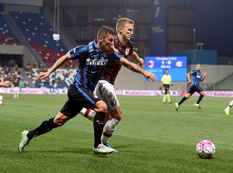 Inter Versus Milan Seimbang, Jovetic Bisa Jadi Penentu