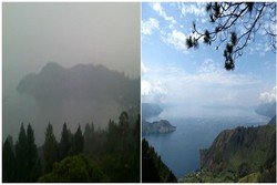 Danau Toba Sebelum & Sesudah Asap, Terasa Bedanya