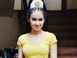 Aryani Fitriana Casting Naik Bajaj, Syuting Jatuh dari Motor