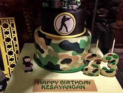 Happy Birthday Kesayangan, Kue Ulang Tahun Sammy dari Viviane