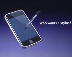 Steve Jobs: Siapa Butuh Stylus? iPad Butuh Kok!