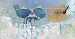 Ahok Ajak Pemerintah Pusat Lanjutkan Proyek Tanggul Garuda Raksasa