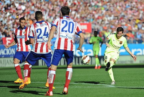 Duel Atletico vs Barca Panaskan Jornada Ketiga
