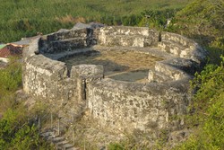 Ada Benteng Dibikin Pakai Telur di Gorontalo