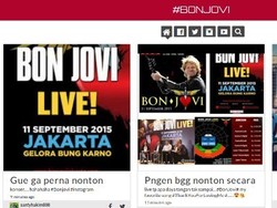 Serunya Hiruk-Pikuk Penggemar Sambut Bon Jovi di Jakarta