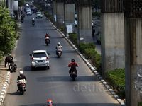 Tiang Monorel Akan Digunakan LRT