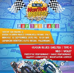 TRANS7 Gelar Nobar MotoGP San Marino di Palembang