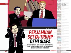 Perjamuan Setya-Trump demi Siapa