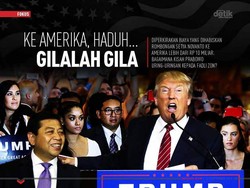 Ke Amerika, Haduh... Gilalah Gila