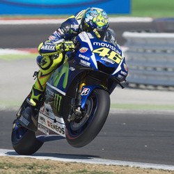Start di Baris Depan Cukup Puaskan Rossi
