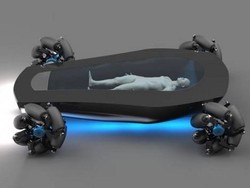 Korbiyor, Mobil Jenazah Bertenaga Listrik dan Berteknologi Otonom