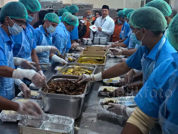 Menag Cicipi Katering Jamaah Haji