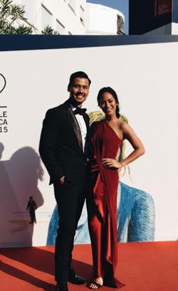 Foto: Cantiknya Tara Basro dengan Gaun Jeffry Tan di Venice Film Festival