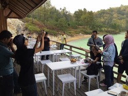 Sinyal Kencang, Siaran Periscope Lancar di Danau Tondano