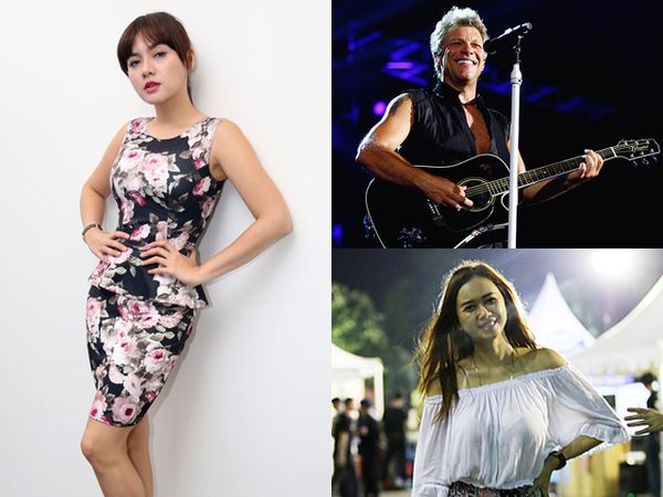 10 Foto Terheboh: Vicky Shu, Bon Jovi hingga Aura Kasih
