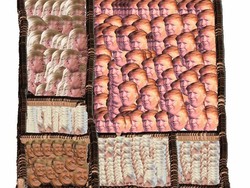 Wajah Donald Trump Diubah Jadi Karya Seni