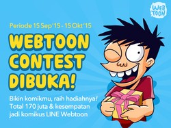 Webtoon Contest Dibuka Hari Ini!