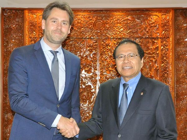 Rizal Ramli Terima Dubes Denmark