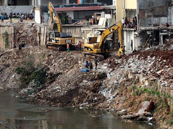Normalisasi Ciliwung Terus Dikebut