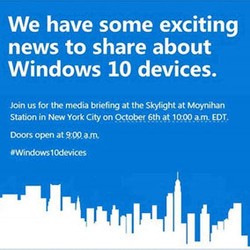 Ponsel Pertama Windows 10 Rilis 6 Oktober