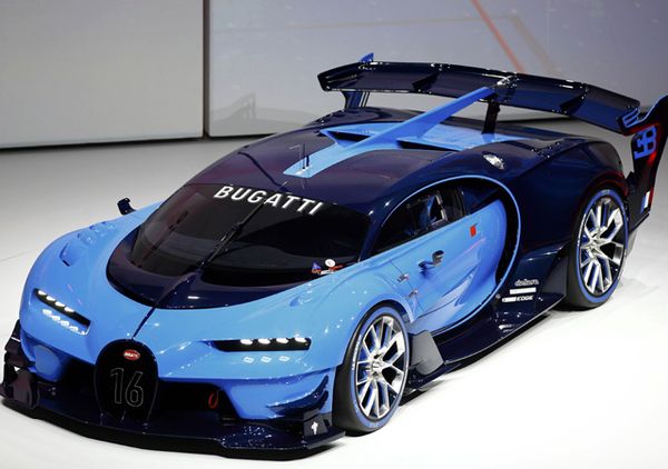 Bugatti Kenalkan Vision Gran Turismo Concept