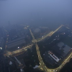 Kabut Asap Bikin Penyelenggara GP Singapura Harap-harap Cemas