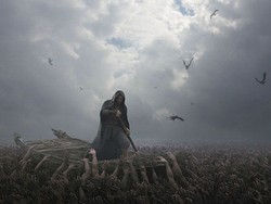 Seram! Ilustrasi Surealis Seniman Tiongkok Ini Bikin Ngeri