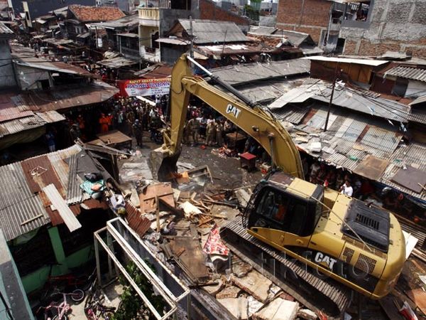 Penertiban Pedagang Pasar Karang Anyar