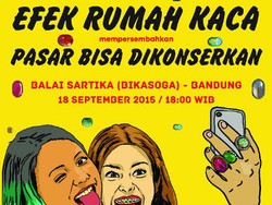 Efek Rumah Kaca Gelar Pasar Bisa Dikonserkan di Bandung 18 September