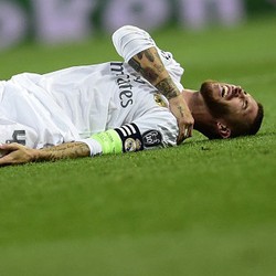 Ramos Alami Dislokasi Bahu