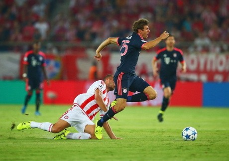 Mueller Dua Gol, Bayern Tekuk Olympiakos 3-0