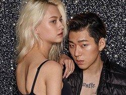Zico Block B Intim dengan Model Bule untuk Pemotretan Majalah