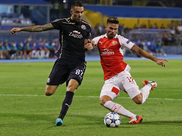 Arsenal Takluk di Kandang Dinamo Zagreb