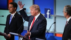Donald Trump Diserang Lawan dalam Debat Capres