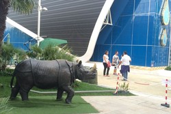 Kisah Unik Badak Indonesia di Pameran Milan Expo 2015