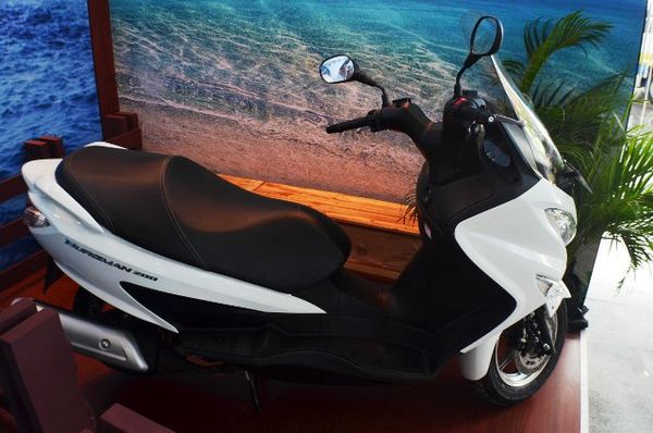 Ini Tampilan Mewah Suzuki Burgman 200