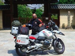 Keliling Dunia Sendirian Naik Motor, Kang JJ Sempat Dikira Gila