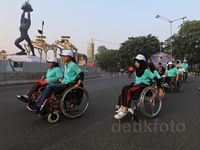 Ratusan Penyandang Disabilitas Manfaatkan Jalur CFD