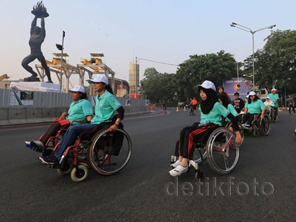 Ratusan Penyandang Disabilitas Manfaatkan Jalur CFD