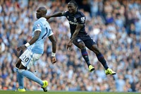Victor Moses sudah membawa West Ham unggul di menit ke enam. Phil Noble/Reuters/detikFoto.