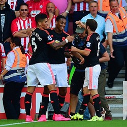 Martial Dua Gol, MU Kalahkan Southampton 3-2