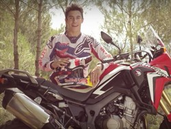 Marc Marquez pun Naksir Honda Africa Twin