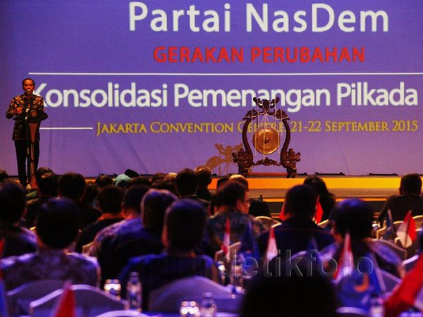 Jokowi Buka Rakernas NasDem Jokowi Buka Rakernas NasDem