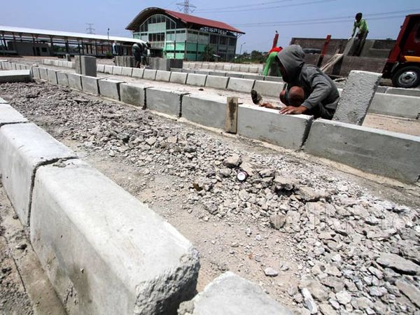 Proyek Terminal Jatijajar yang Tak Kunjung Usai