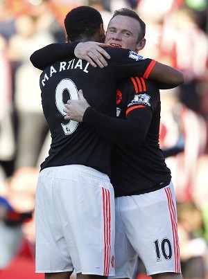 Gol Rooney Belum Juga Datang, Ada Martial yang Cemerlang