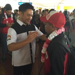 Tiba di Tanah Air, Tim HWC Indonesia Disambut Suka Cita