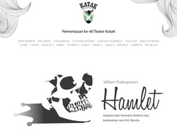 Teater KataK Pentaskan Drama Hamlet