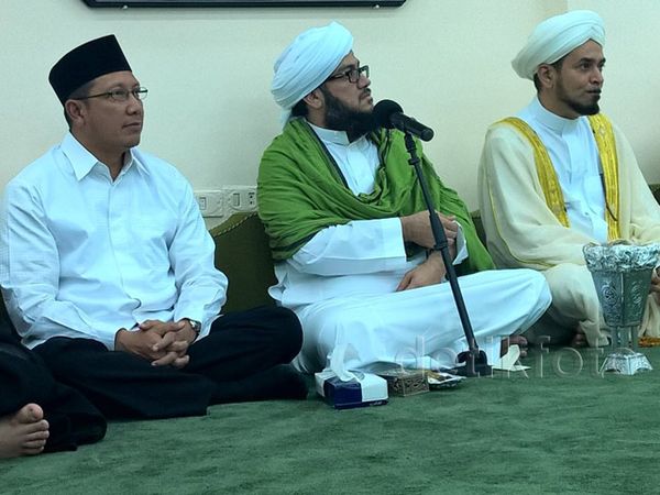 Menag Silaturahmi ke Sayid Ahmad di Makkah