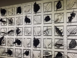 Instalasi Rambut Mohawk dari Tempat Telur Terinspirasi Komunitas Punk