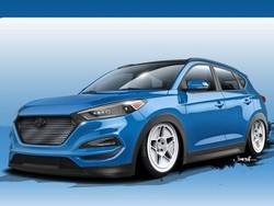 Hyundai Tucson Terganas Akan Tampil November Mendatang